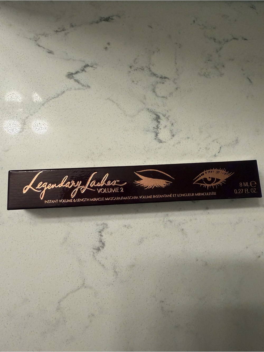 Charlotte Tilbury Burgundy legendary lashes volume 2 Mascara
